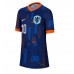 Camiseta Países Bajos Memphis Depay #10 Segunda Equipación Replica Eurocopa 2024 para mujer mangas cortas